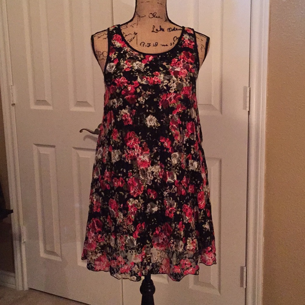 Floral Maternity Tunic Top